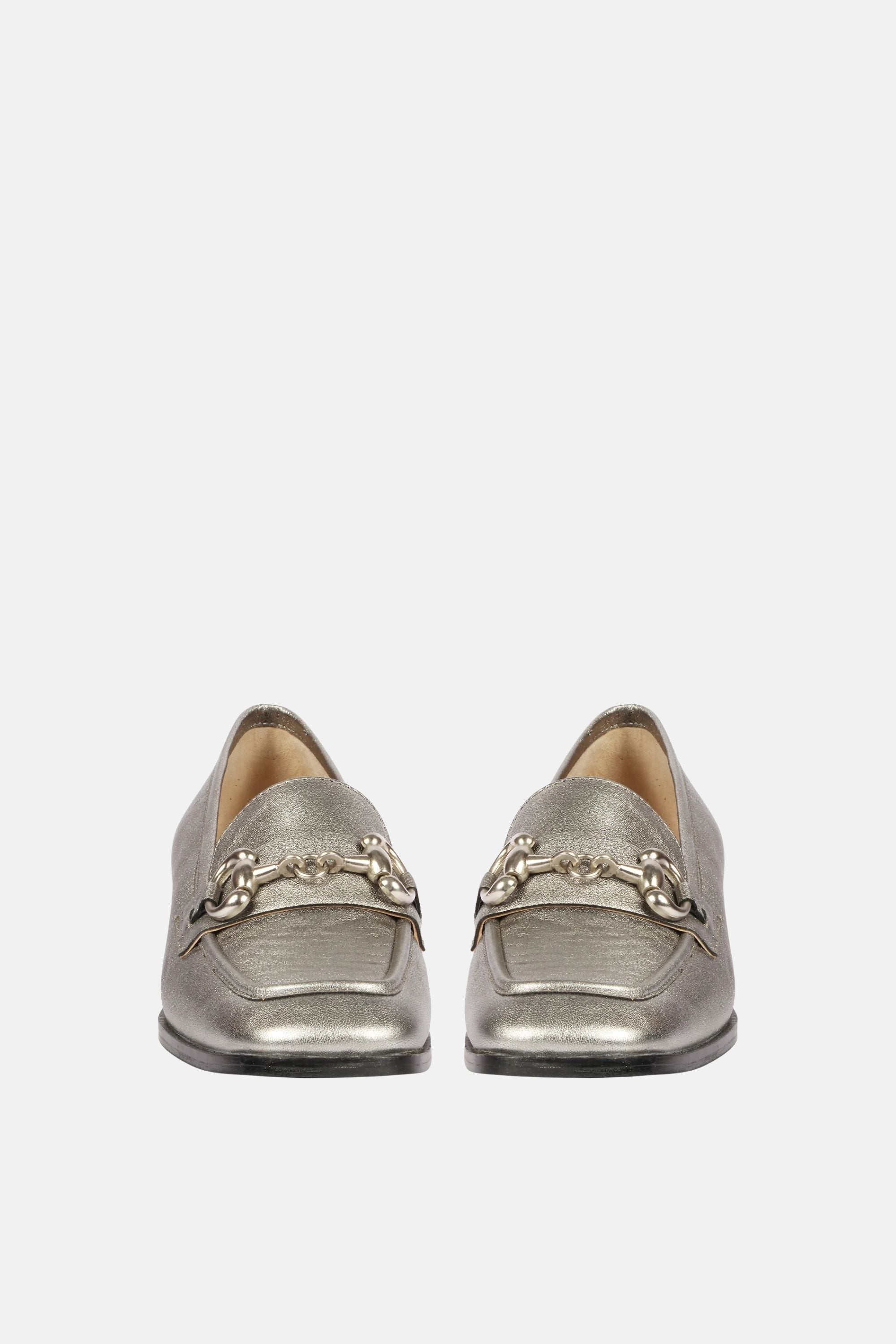 Saint G - Jacqueline Metallic Loafers Footwear