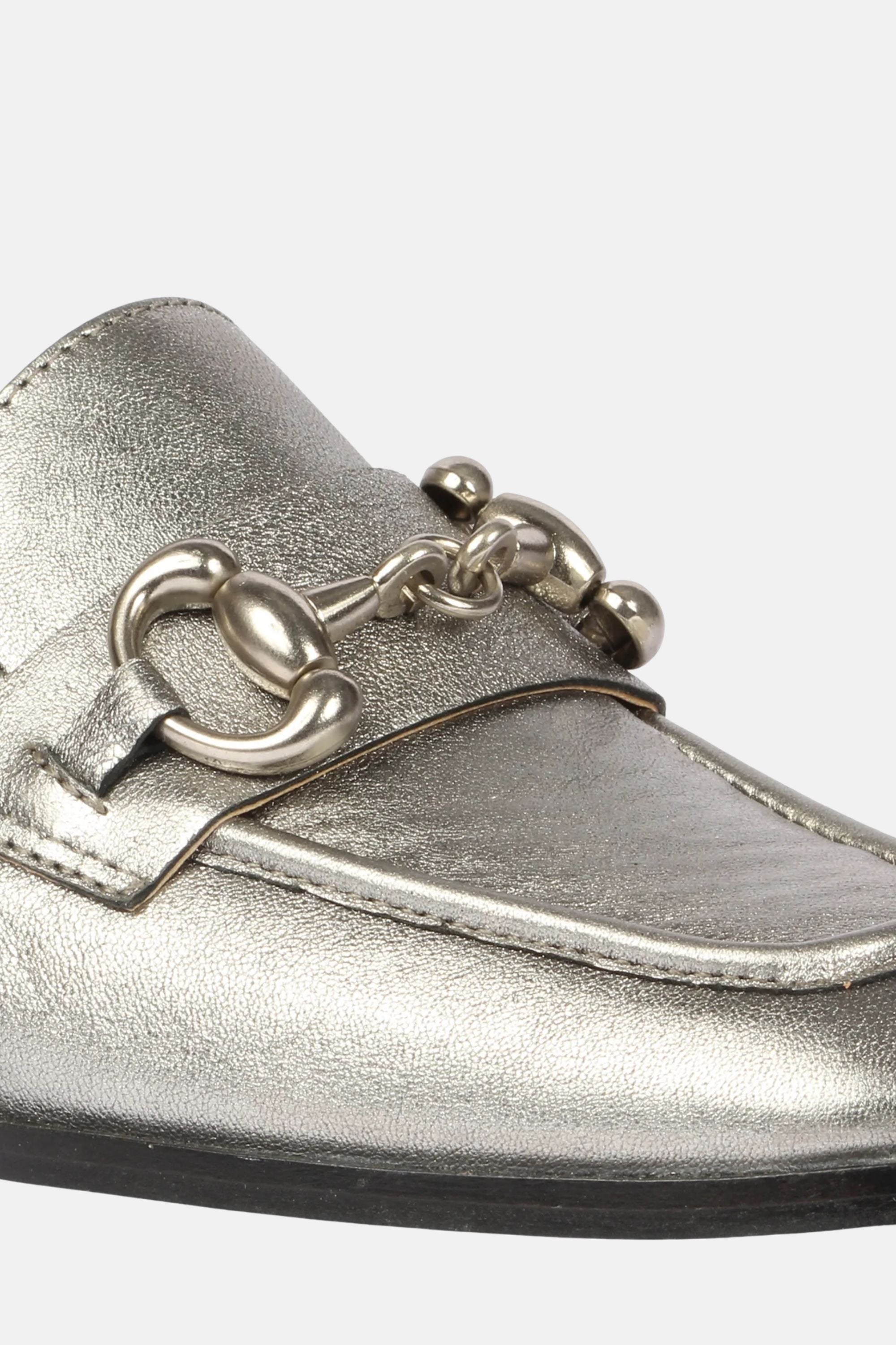 Saint G - Jacqueline Metallic Loafers Footwear