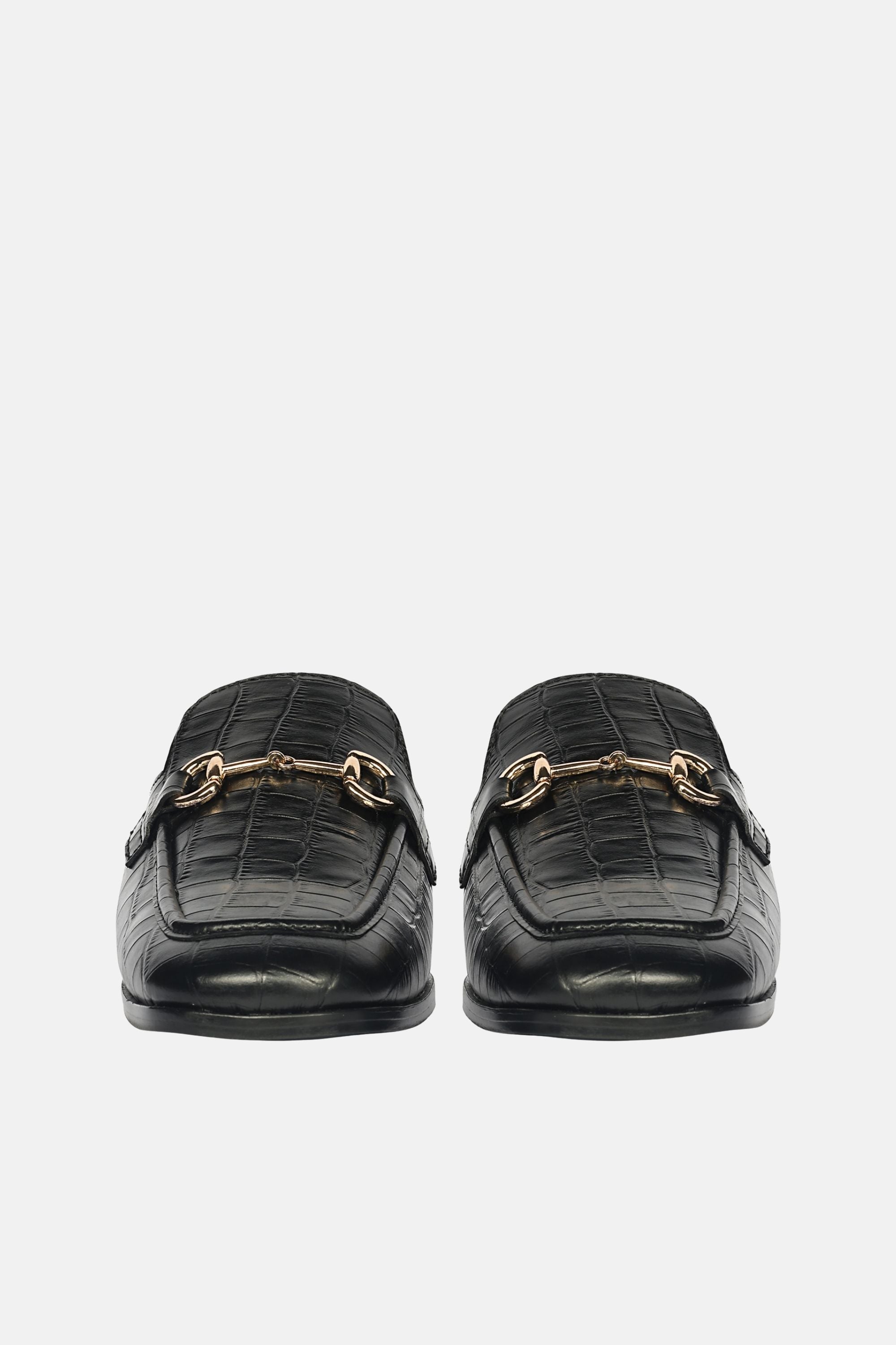 Saint G - Savannah Croco - Heeled Mule