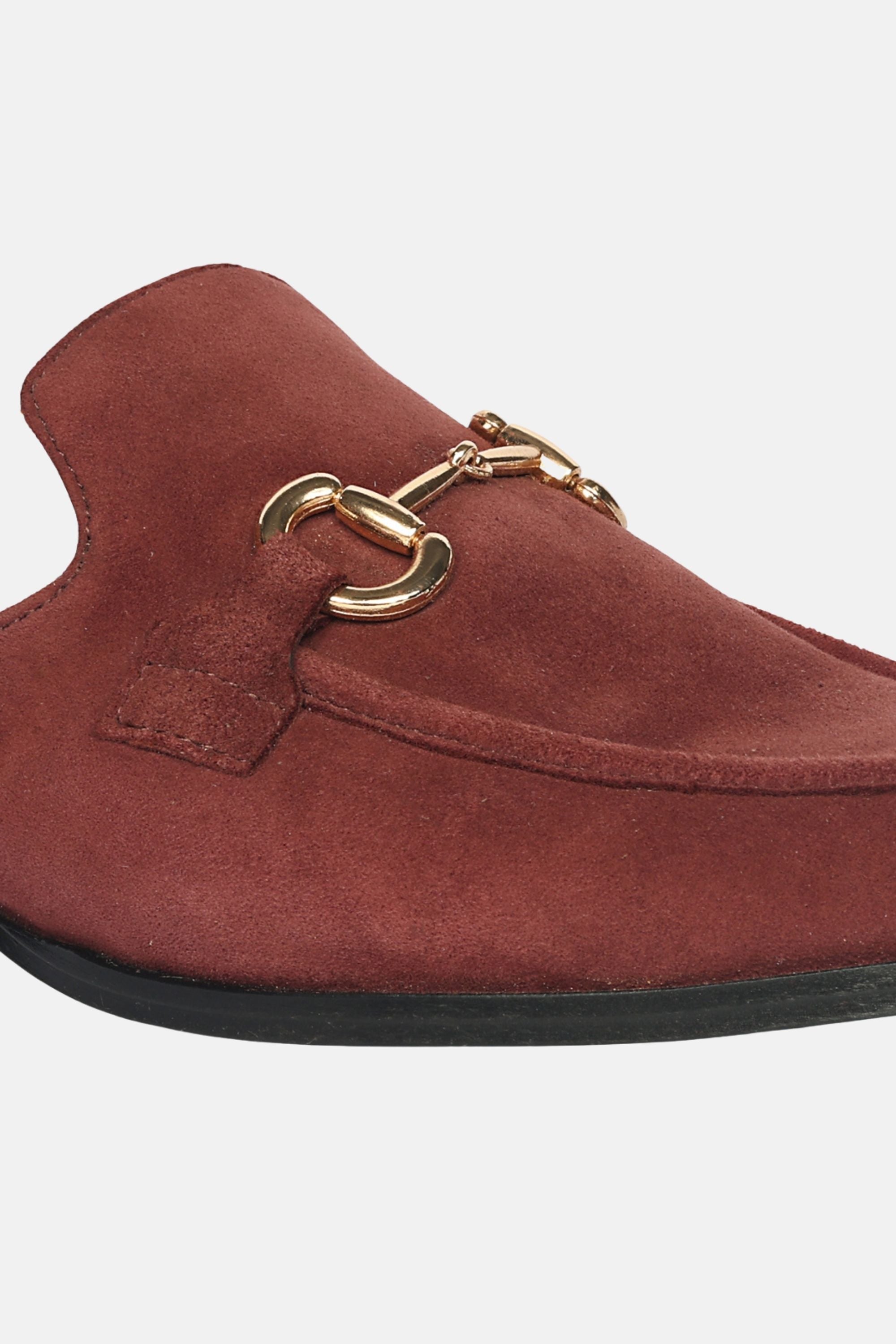 Saint G - Savannah Suede - Heeled Mule