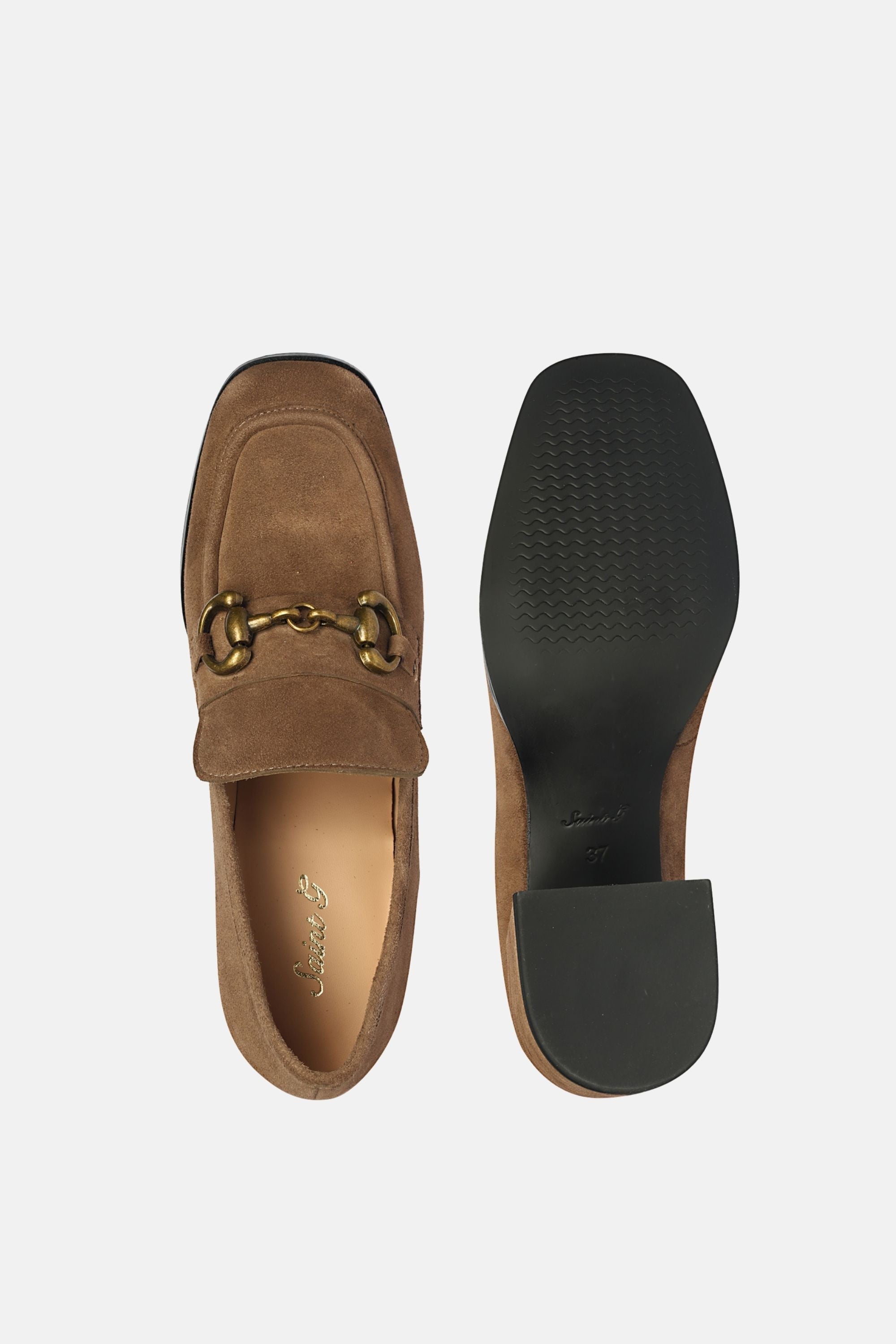 Saint G - Vera Suede - Heeled Loafers