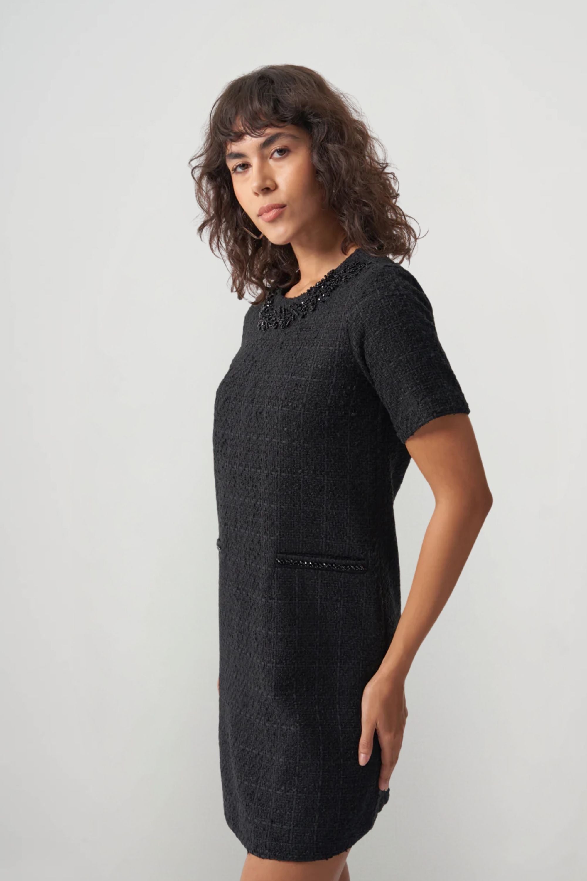 Mizalle Tvit Stone Dress Apparel
