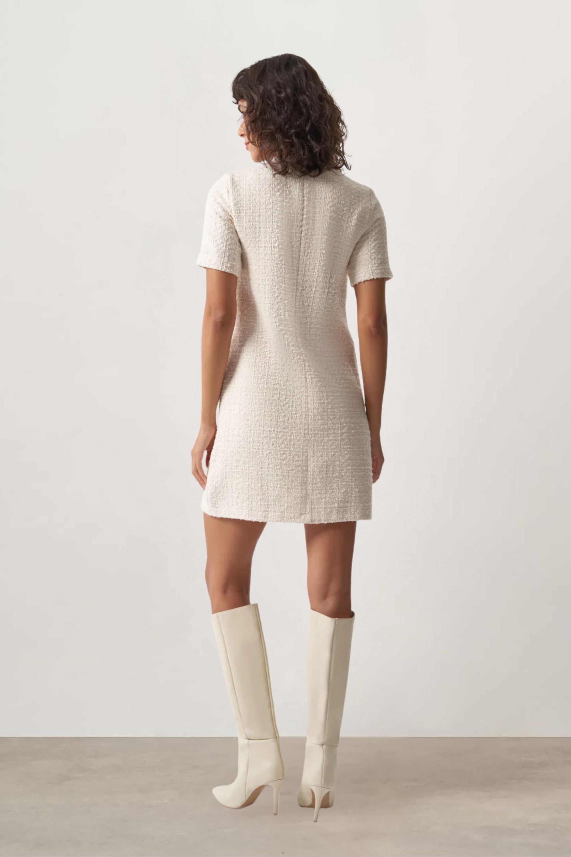 Mizalle Tvit Stone Dress Apparel