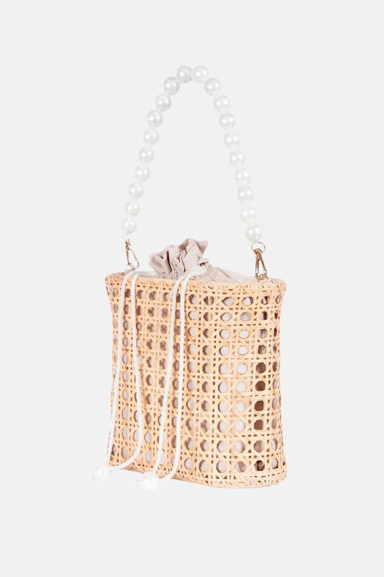 Jelavu - Amalfee - Natural / Pearl Satchel Bag