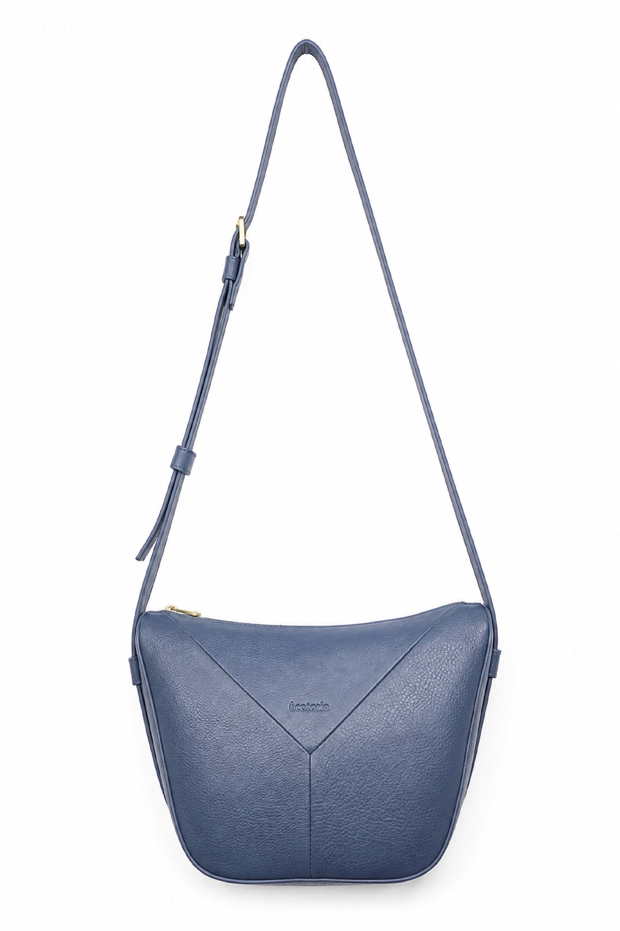 Ecotorie Lotta Leather Crossbody/X-Body Bag Midnight
