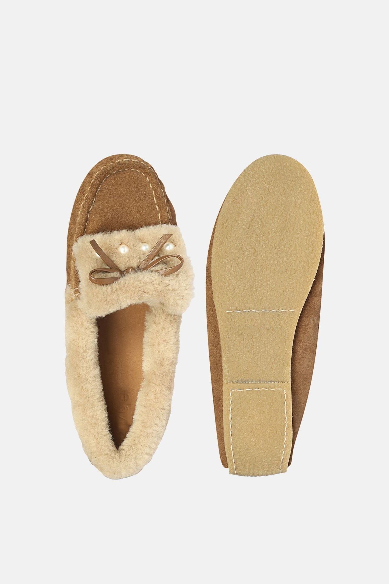 Jelavu -  Moscow - Suede & Shearling Moccasins