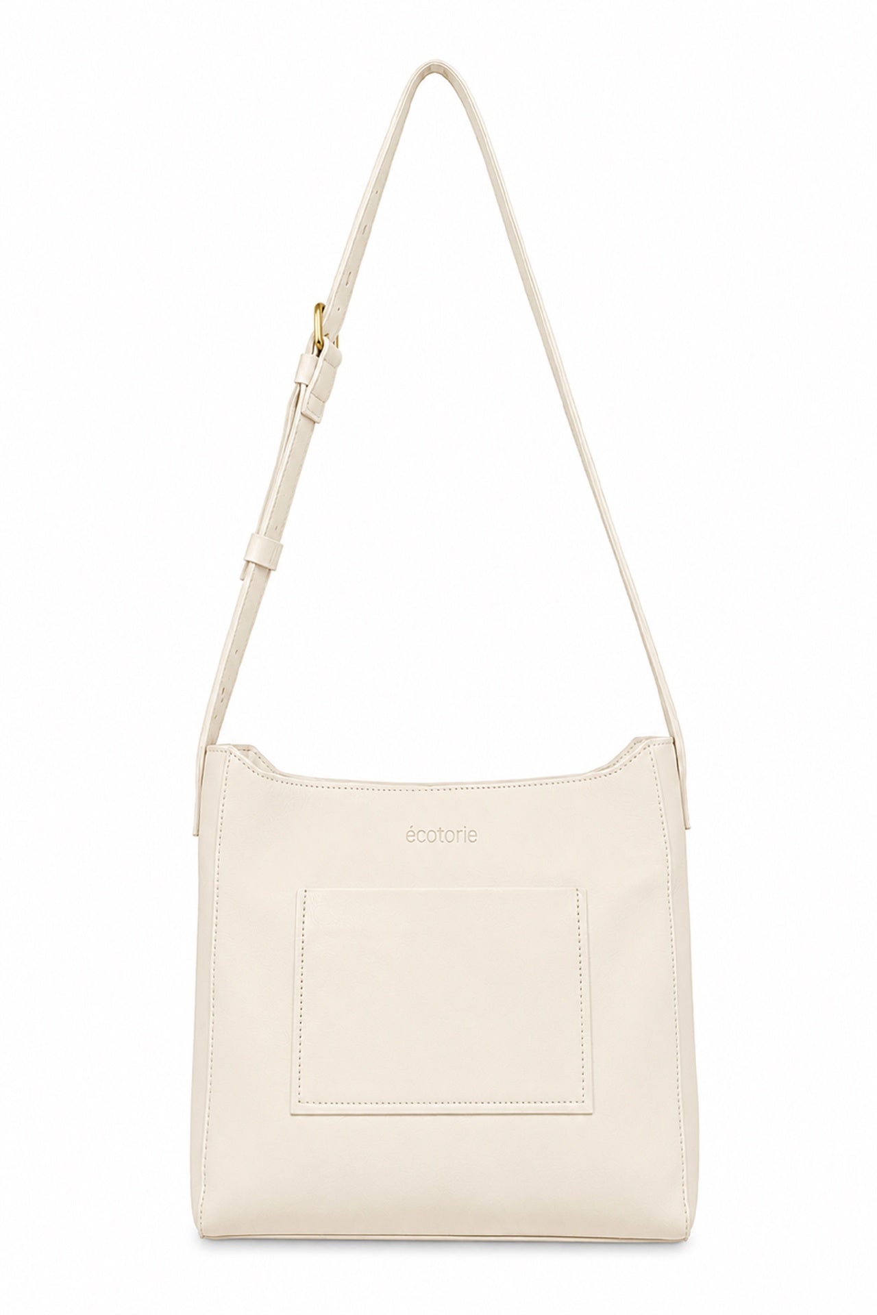Ecotorie Brigitte Leather crossbody/Shoulder Bag Warm White