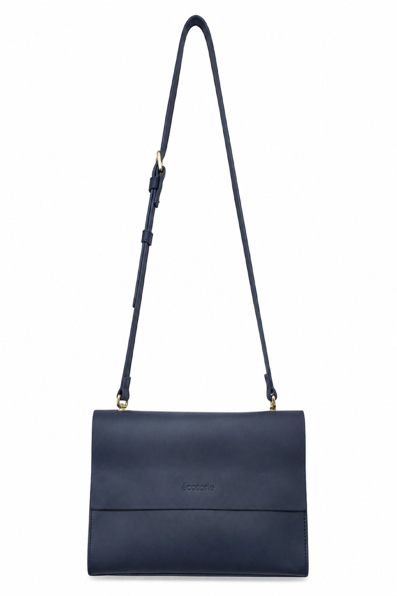 Ecotorie Betty Leather Crossbody Bag Midnight