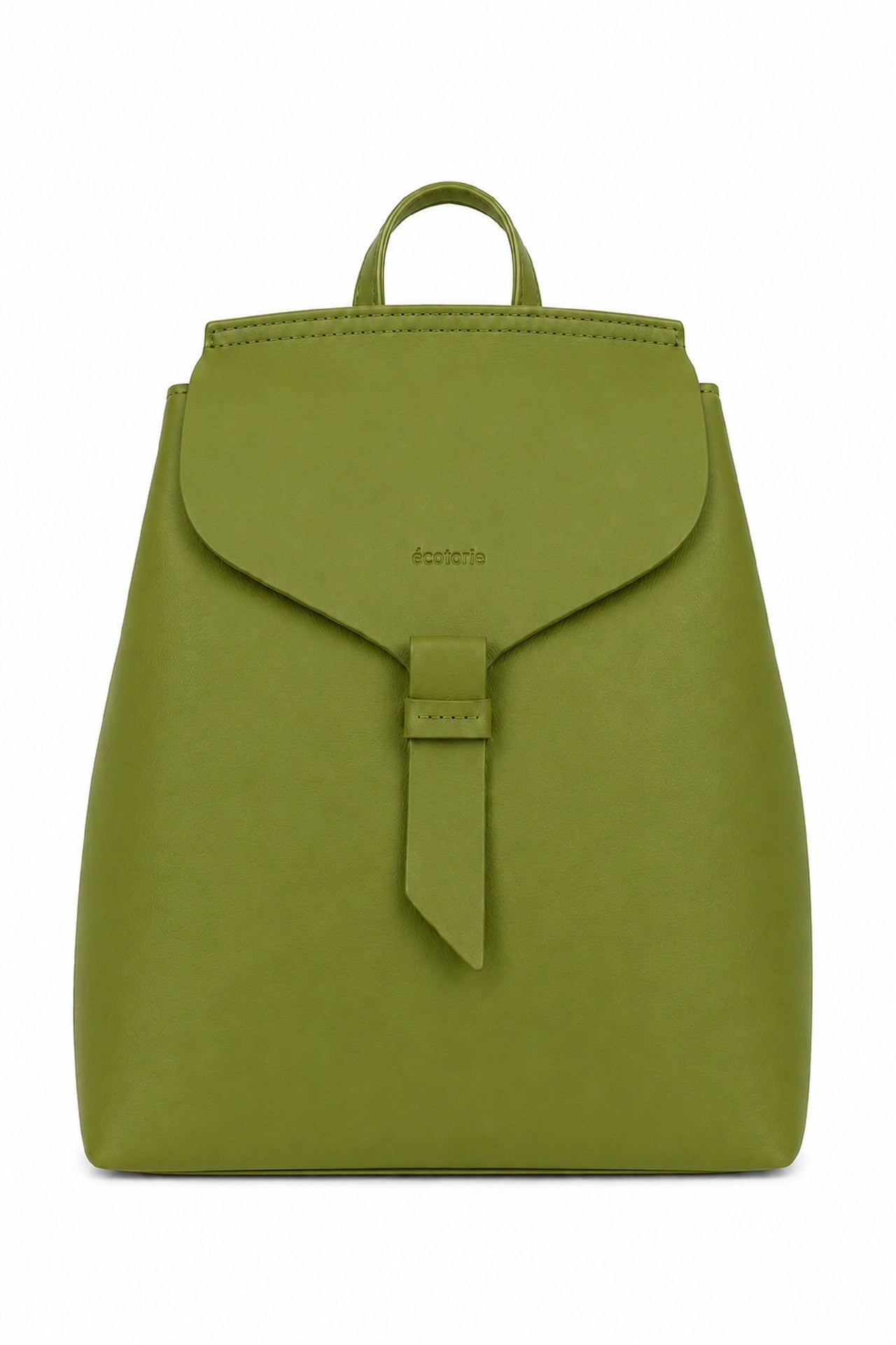 Ecotorie Clementine Leather Backpack Sea Kelp