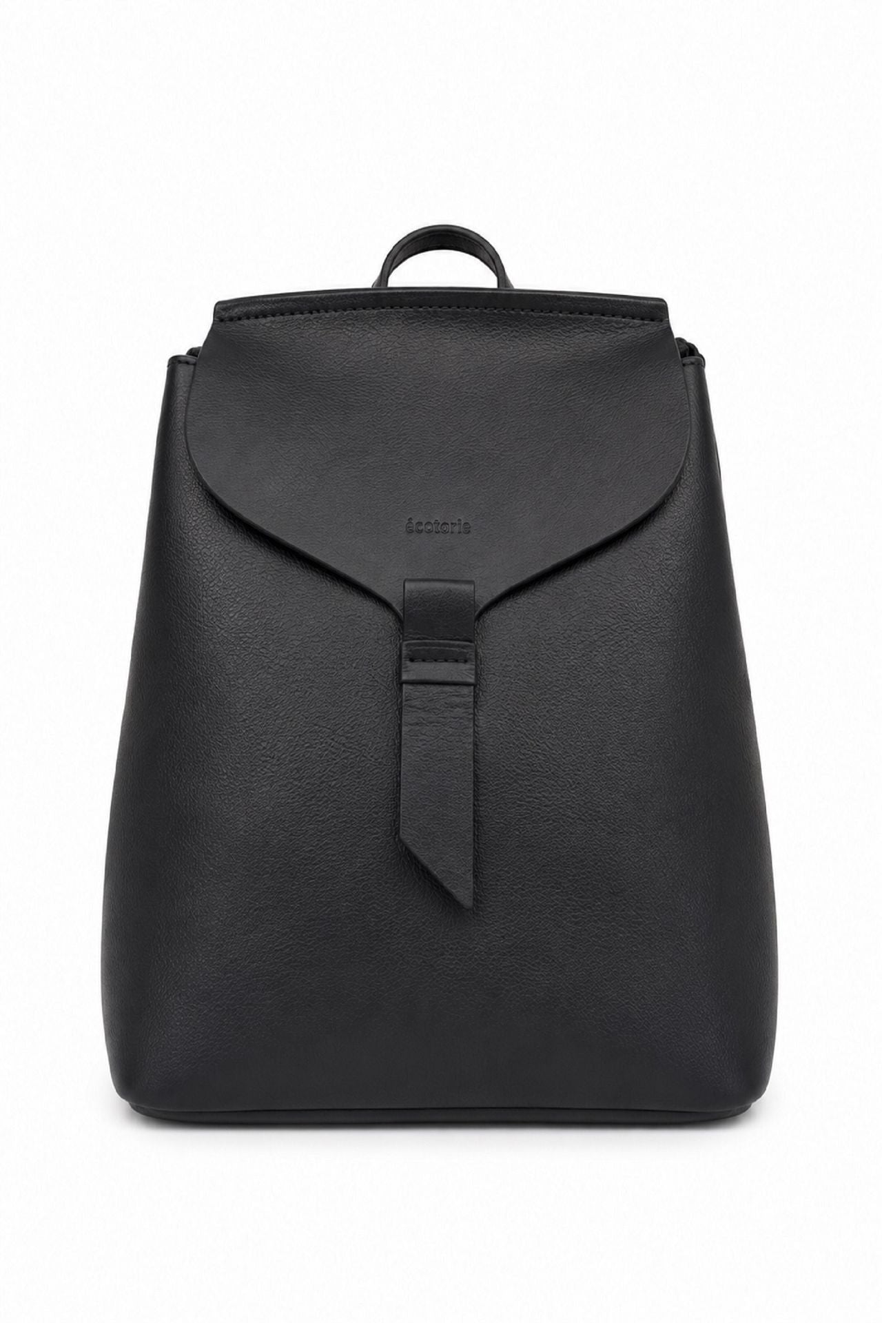Ecotorie Clementine Leather Backpack Black