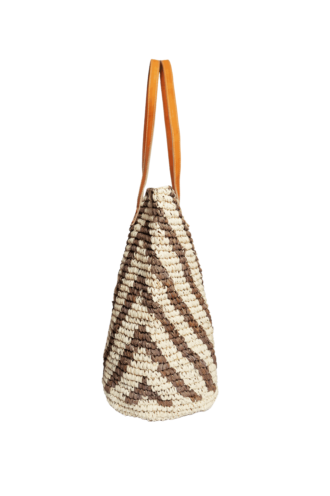 Jelavu - Hampton Brown / Natural Zebra Tote