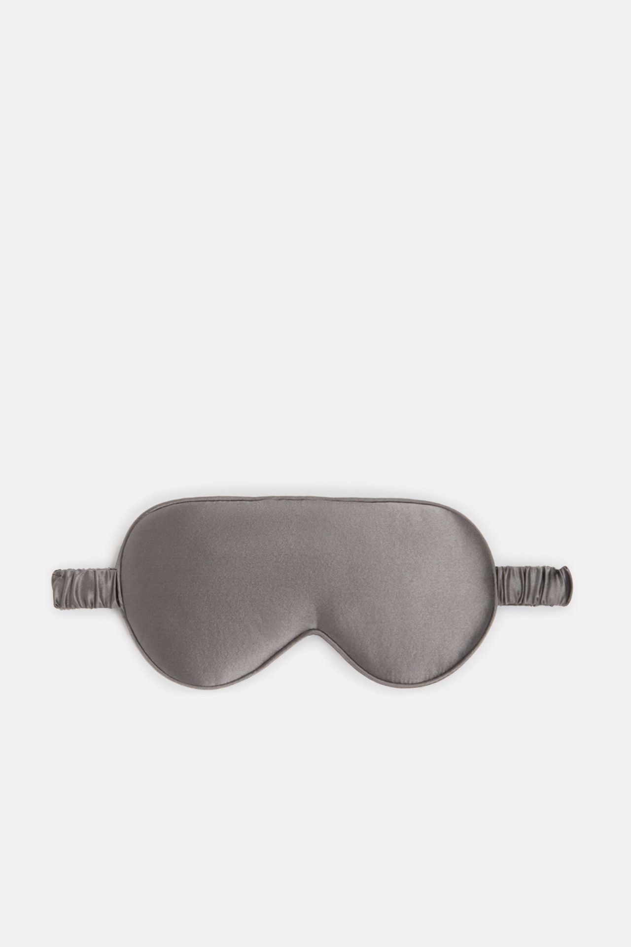Dore & Rose Regular Sleep Mask Charcoal made from 23 momme mulberry silk, designed to block out light, enhance beauty sleep, and promote skin health.