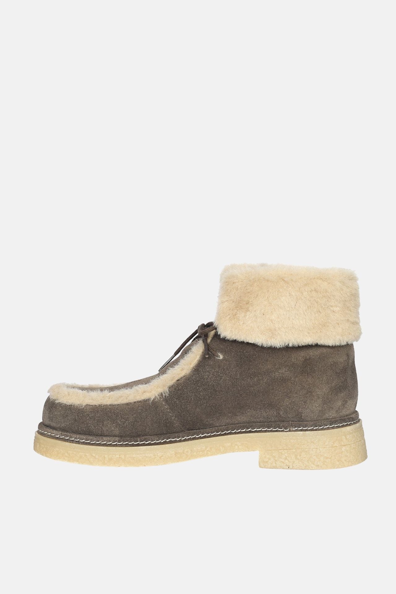 Jelavu Bari -  Suede & Shearling Ankle Boots
