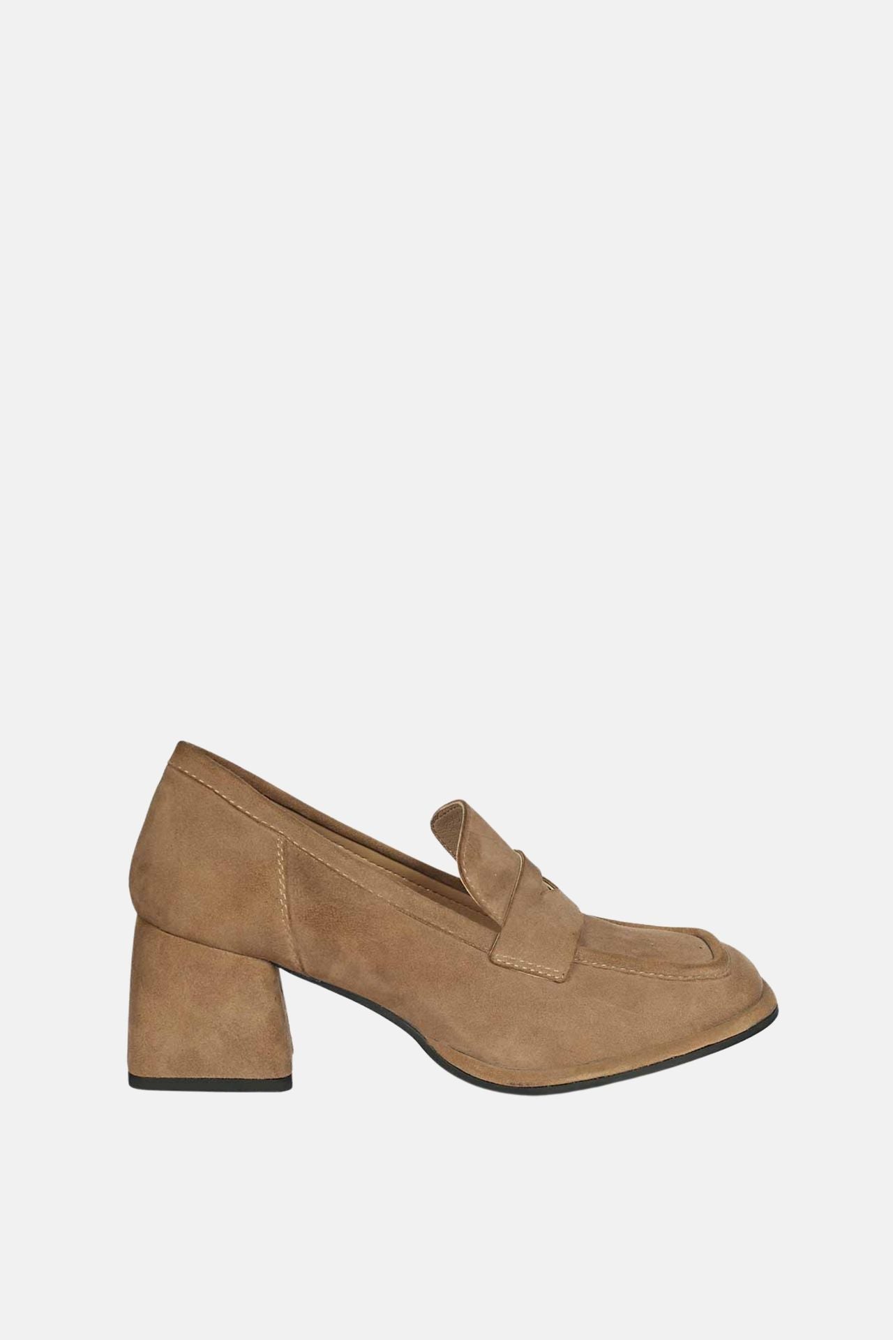 Saint G - Viviana Suede - Heel Loafers